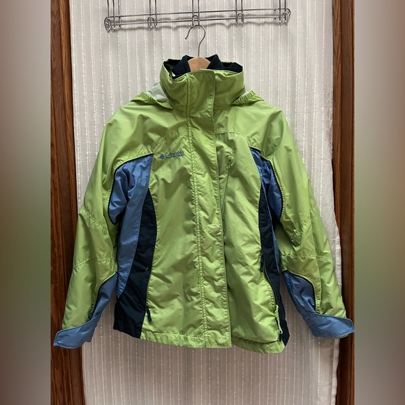 Vintage Columbia Bugaboo 3-in-1 kids Jacket Coat Fleece Radial Sleeve size 14/16
